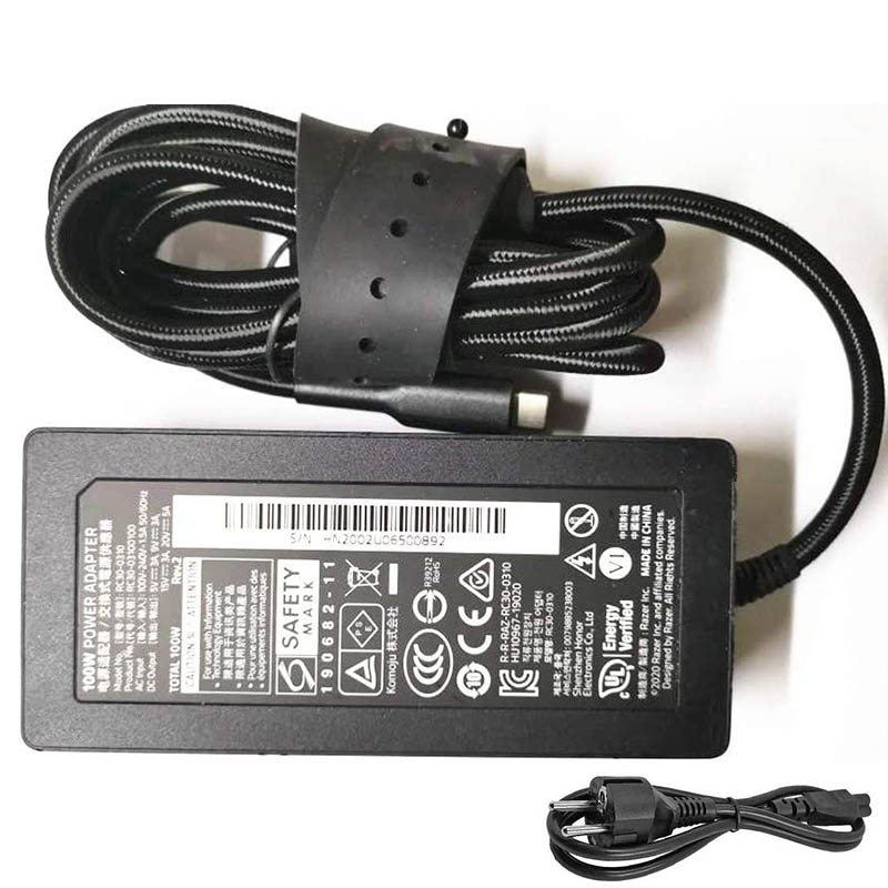 100W USB-C Netzteil Passt Razer Blade Stealth 13 Late 2019