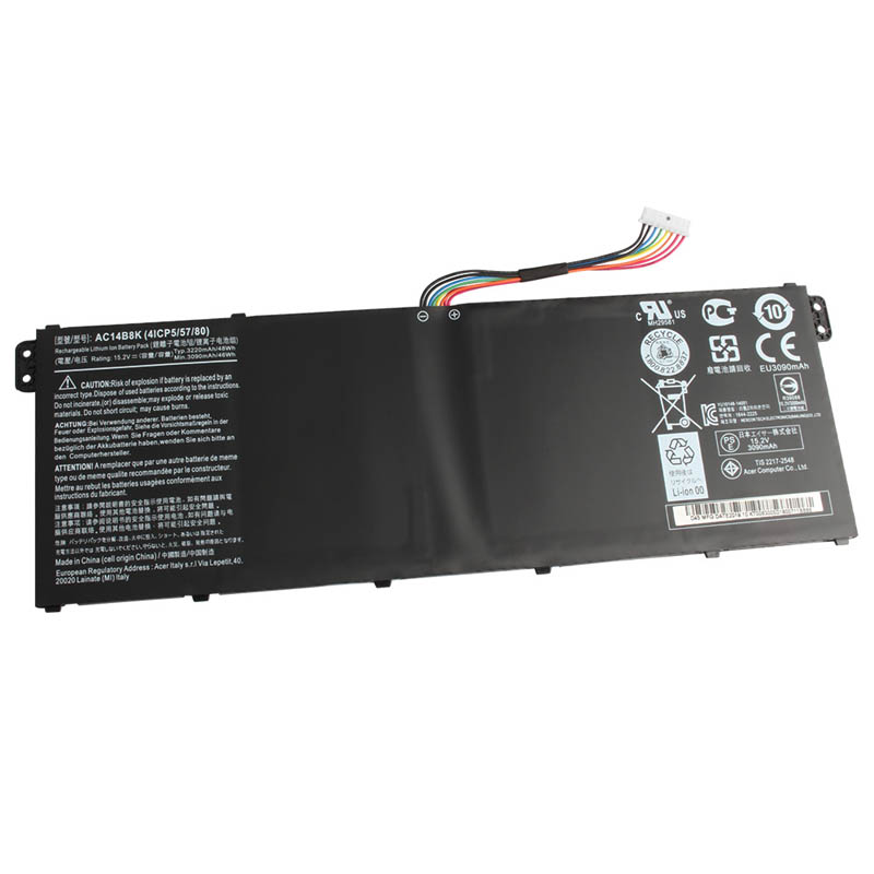 48Wh AC14B8K Akku Passt Acer Nitro 5 (AN515-52-7231)