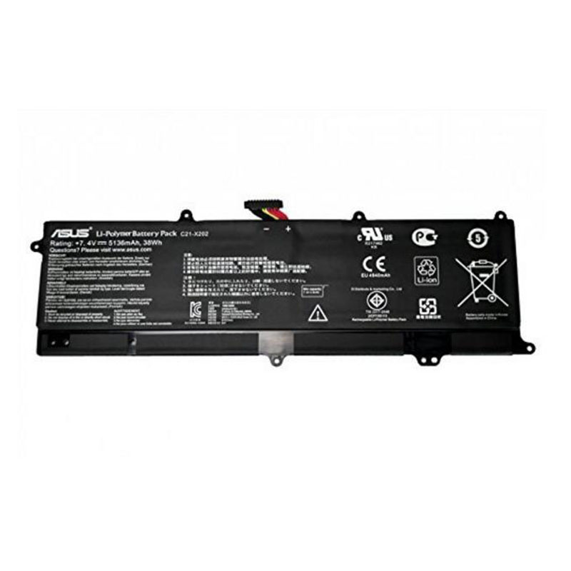 38Wh Akku Passt Asus S200E-CT182H VivoBook