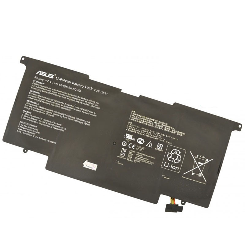50Wh Akku Passt Asus Zenbook Prime UX31A-R4005V UX31A-R4005X