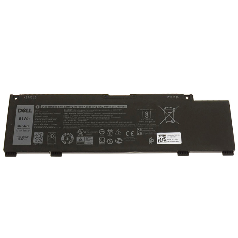 51Wh Akku Passt Dell Ins 14-5490-D1625L