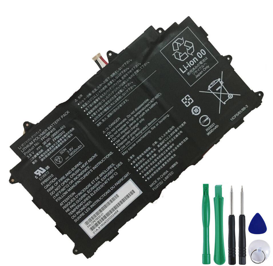 38Wh Akku Passt Fujitsu Stylistic Q584 Serie
