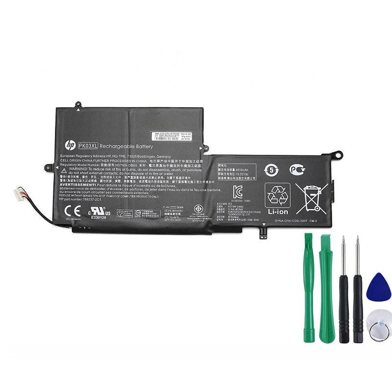 56Wh Akku Passt HP Spectre x360 13-4158ng
