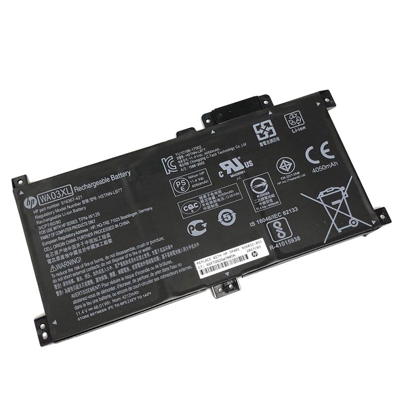 48Wh Akku Passt HP Pavilion 15-br100 x360