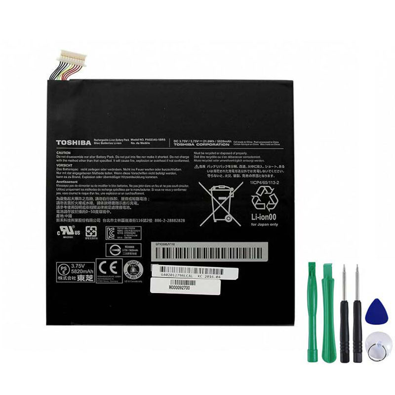 21.8Wh Akku Passt Toshiba H000092700